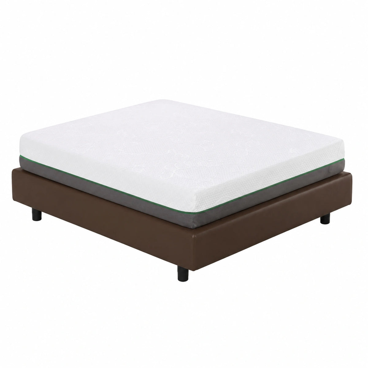 Materasso Singolo 85 × 195 a Molle Insacchettate Indipendenti e 5 cm Memory Foam Ortopedico Completamente Sfoderabile H 23 cm con Cuscino Omaggio