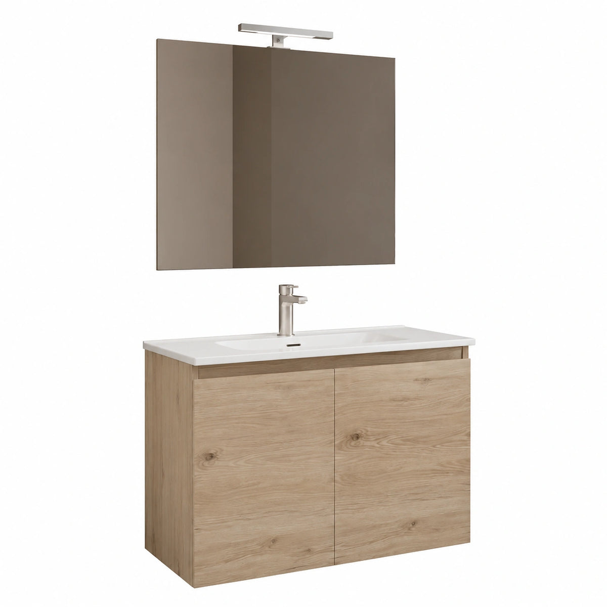 Mobile 2 ante 60 cm, Quercia Naturale, L. 62 X P. 47 X H. 53 cm