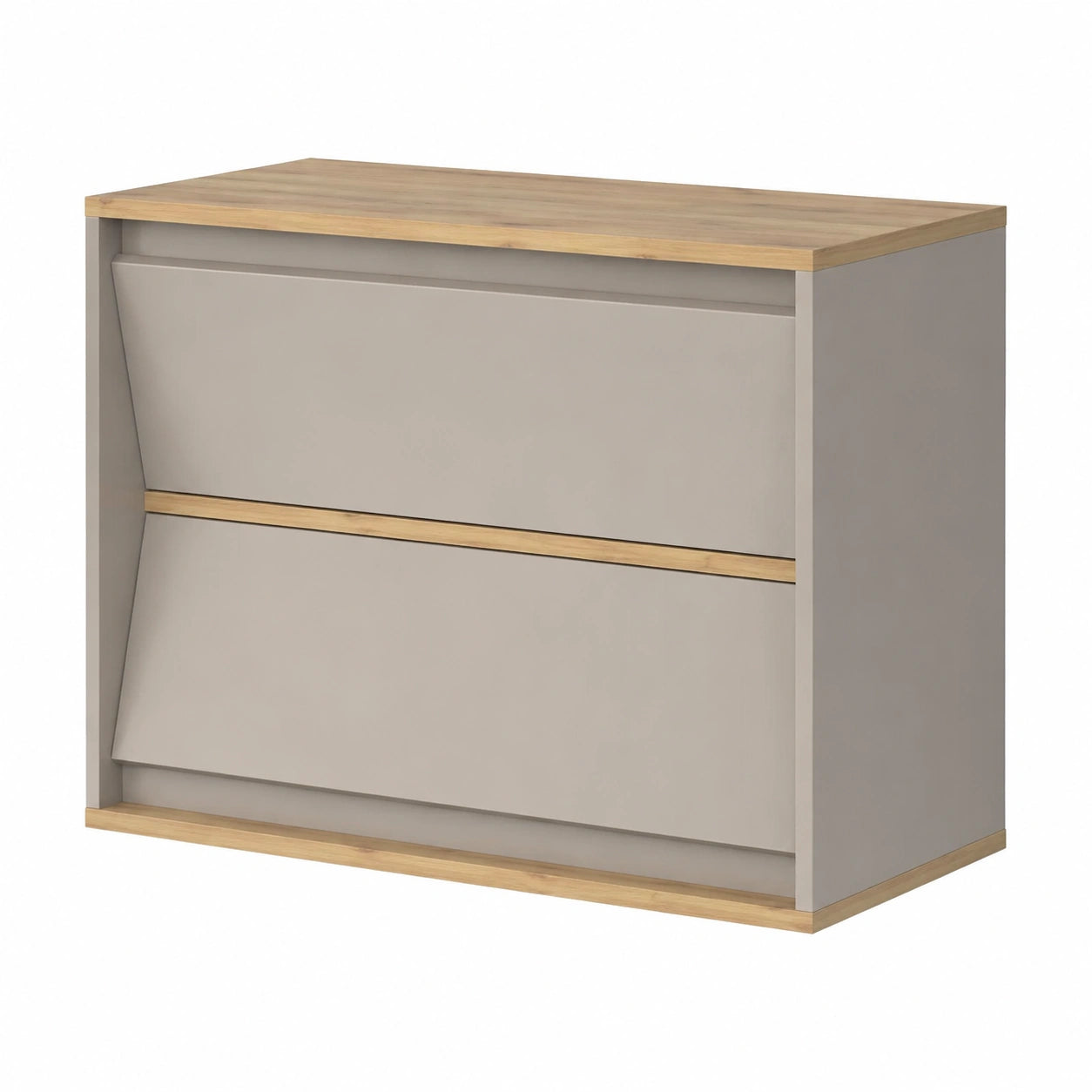Vicco set di mobili da bagno Edelin, Cachemire, 80 cm, composto da mobile sottolavabo, specchiera