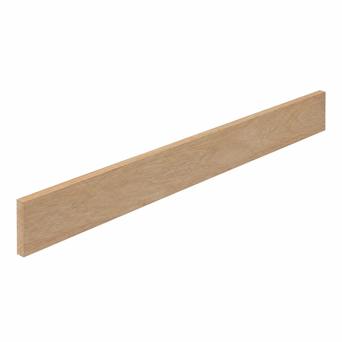 Listello in legno di rovere piallato 1000 × 20 × 8 mm, Listello in legno massello naturale e pronto per l'incollaggio, per mobili, interni e progetti