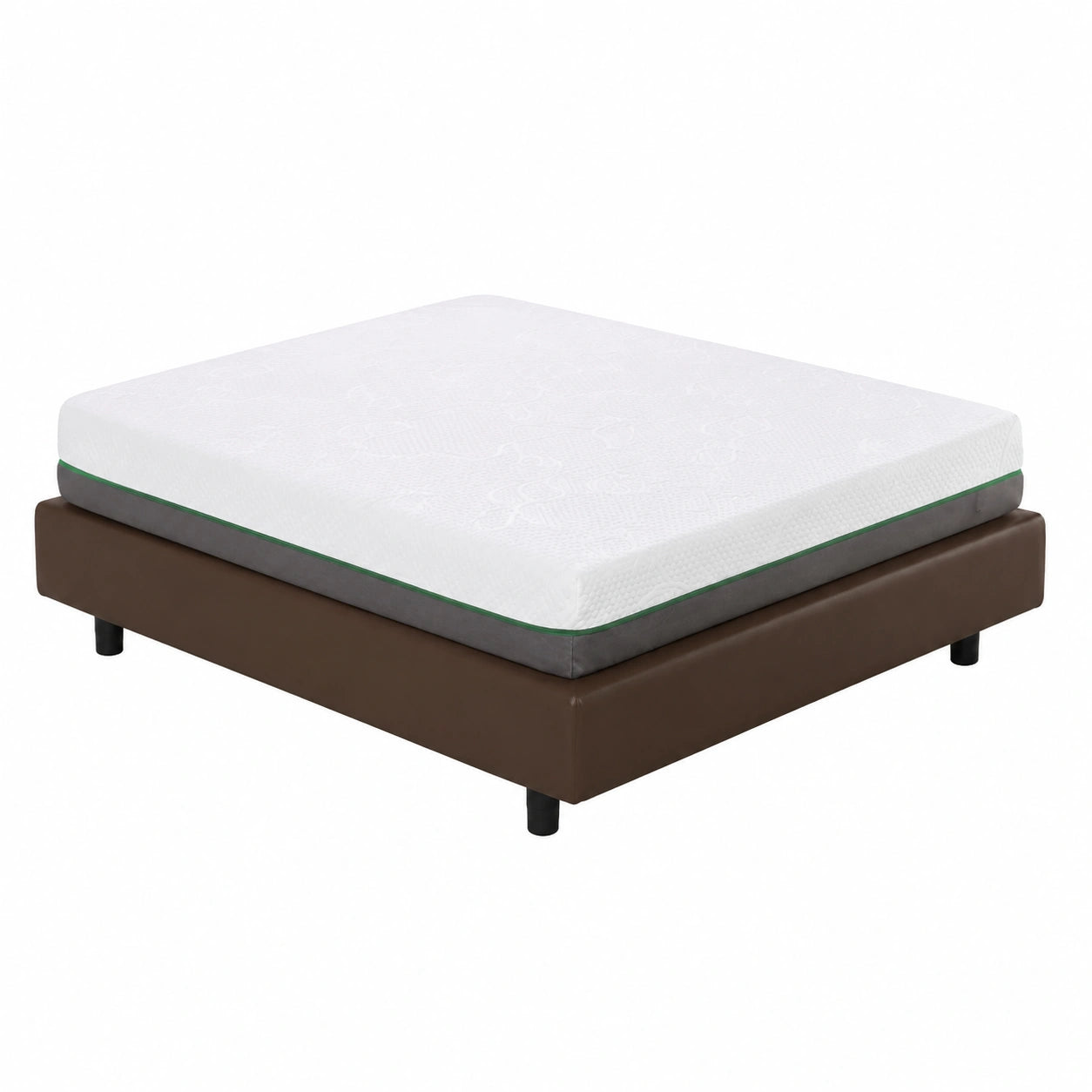 Materasso Singolo 85 × 195 a Molle Insacchettate Indipendenti e 5 cm Memory Foam Ortopedico Completamente Sfoderabile H 23 cm con Cuscino Omaggio